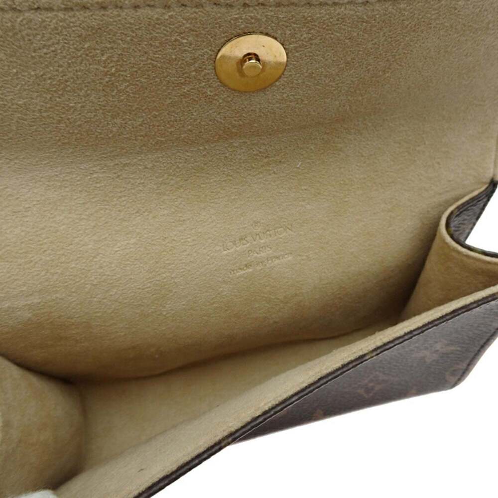 LOUIS VUITTON Authentic Brown Monogram Pochette Pouch - Picture 5 of 8